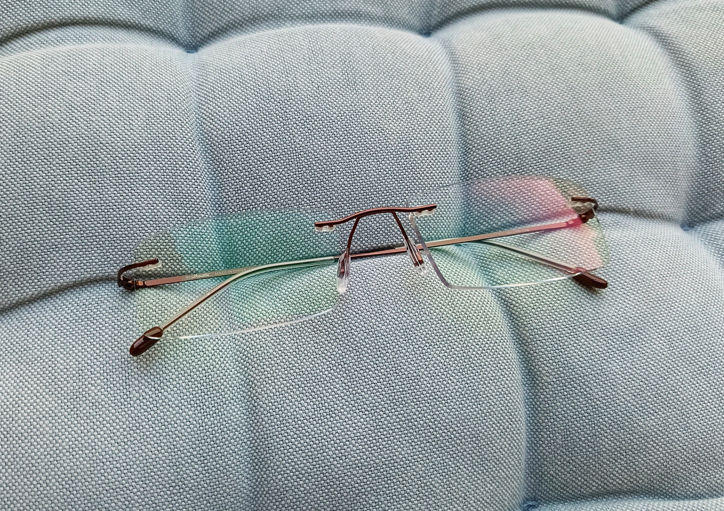 Anti Blue Light Glasses - Rimless Pro