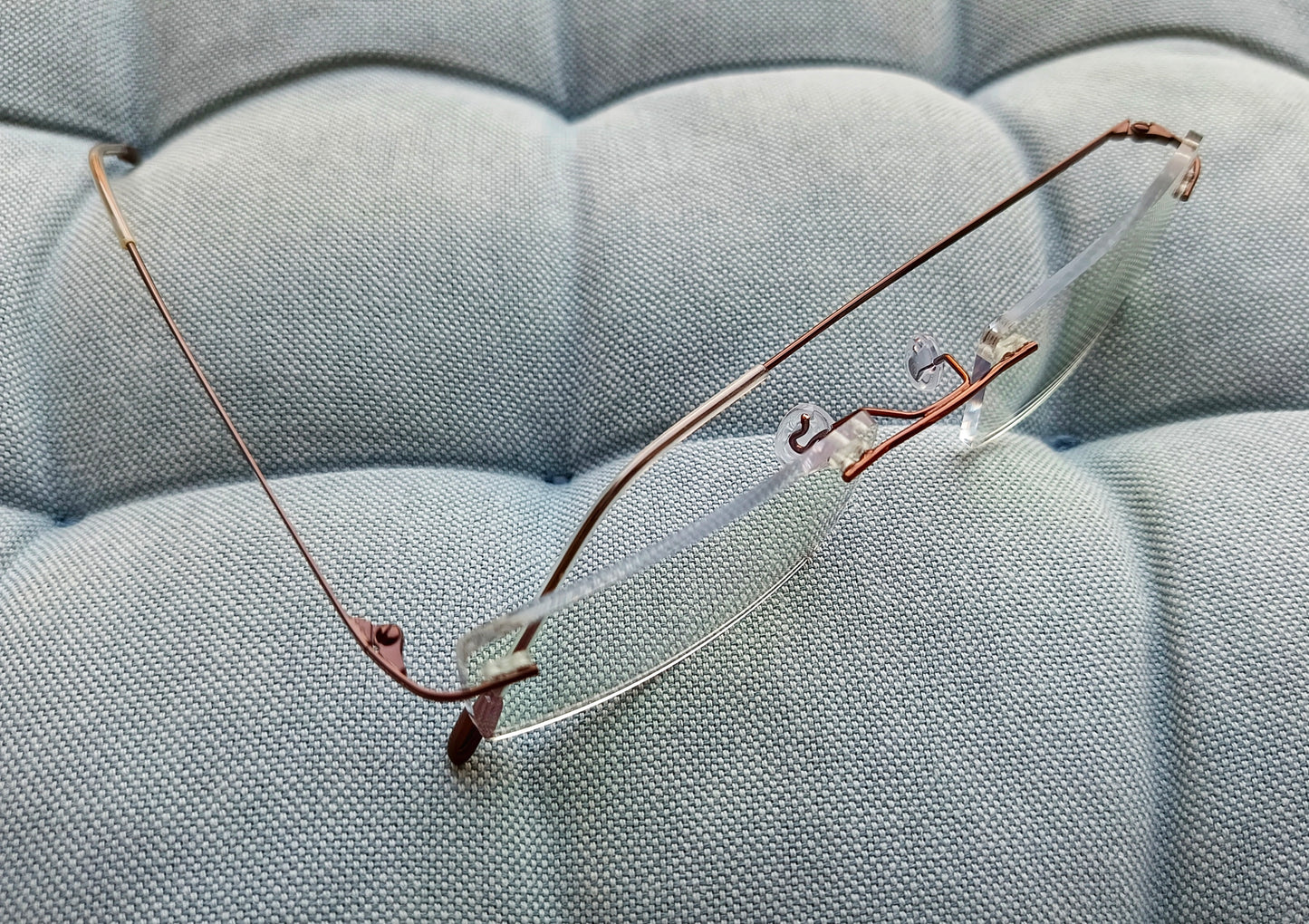 Anti Blue Light Glasses - Rimless Pro